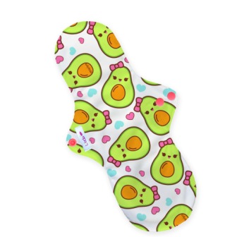 Reusable cloth sanitary pads night time incontinence after birth avocados