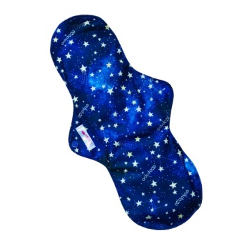 Reusable cloth sanitary pads night time incontinence after birth stardust